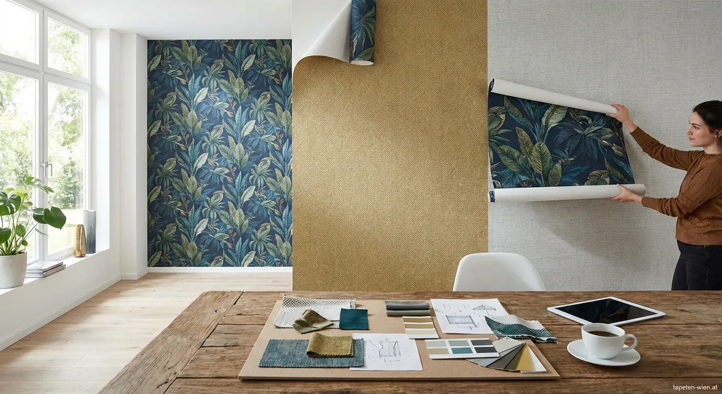 Wandgestaltung mit Tapeten: Tipps und kreative Ideen